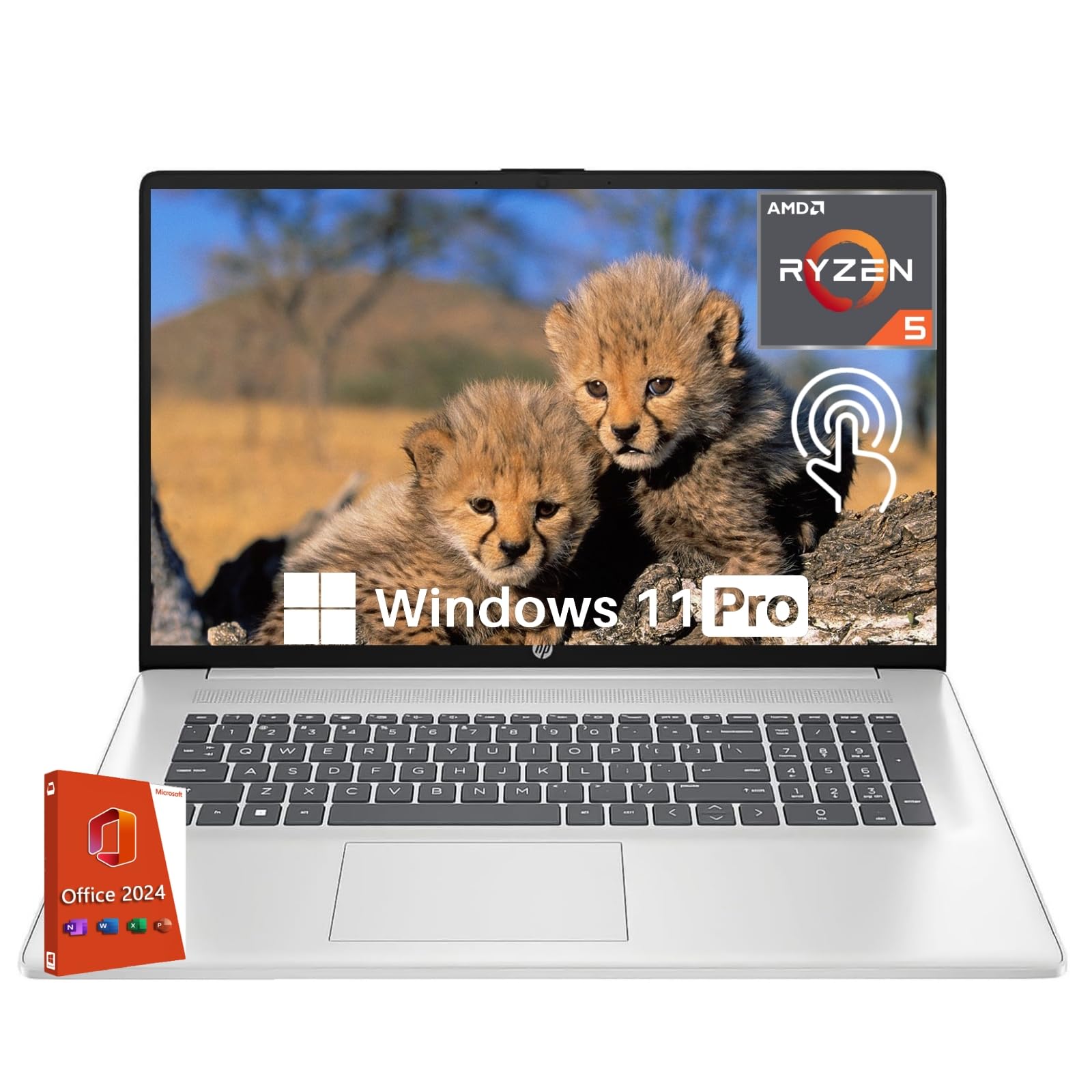 HP 巨大17インチ/高精細/新品SSD256GB【win10+win11 起動10秒 CPU